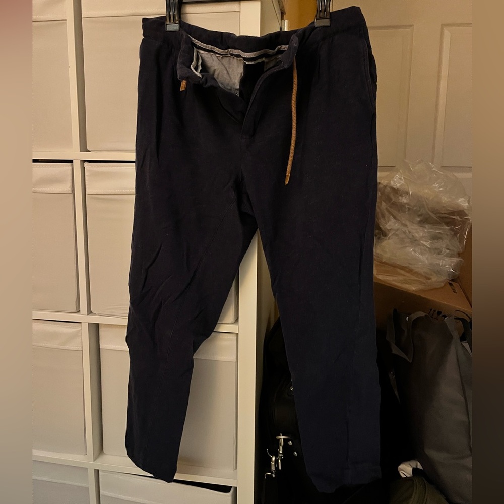 Zara Man - Navy Joggers (L)